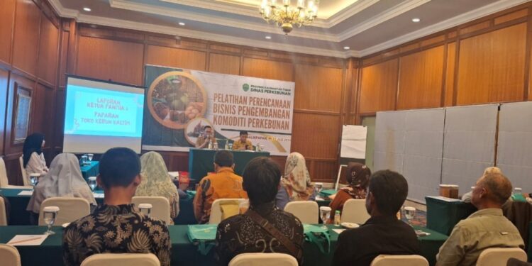 DISBUN LATIH PERENCANAAN BISNIS PETANI