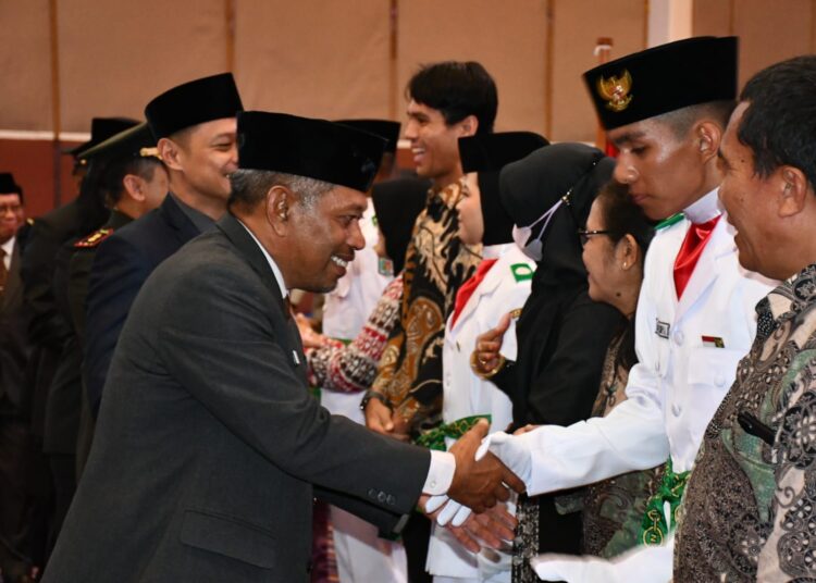 36 PASKIBRAKA PASER SIAP BERTUGAS