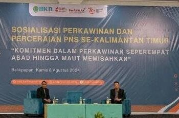 BKD KALTIM GELAR SOSIALISASI IZIN PERKAWINAN DAN PERCERAIAN PNS