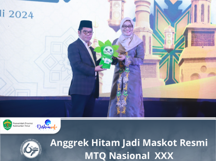 ANGGREK HITAM JADI MASKOT MTQ XXX