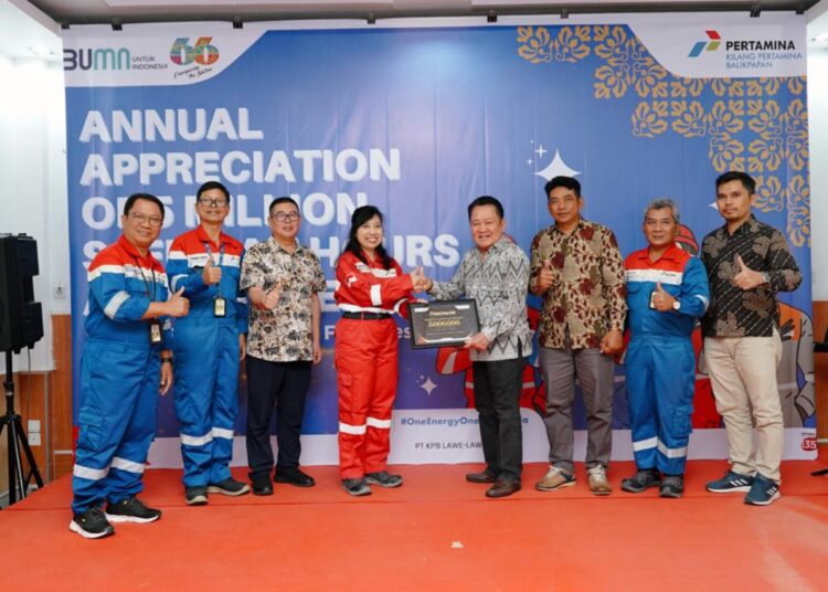 Rekanan KPB Capai 5 Juta Jam Kerja Aman