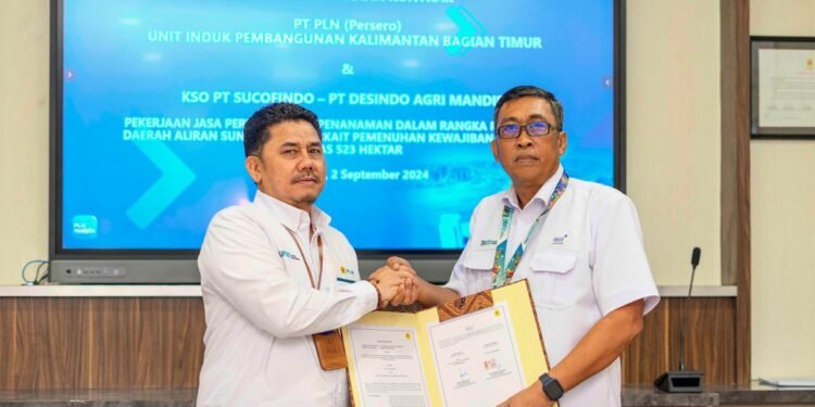 PLN TEKEN KONTRAK REHABILITASI DAS