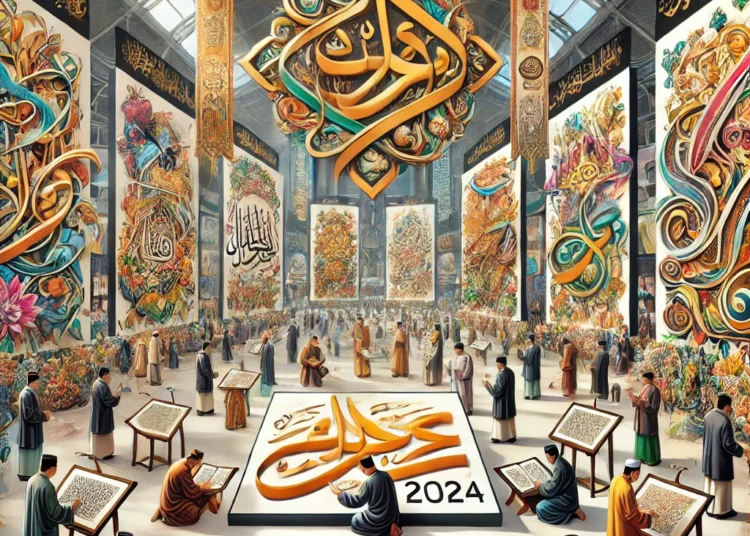 PAMERAN SENI KALIGRAFI HADIR DI MTQ NASIONAL KALTIM