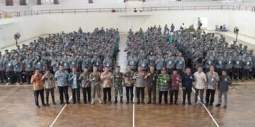 490 Satlinmas Paser Ikut Pembekalan