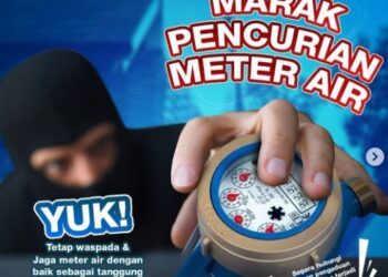 Waspada! Pencurian Meter Air Lagi Marak