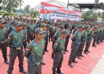 Hadapi Pilkada, Kukar Gelar Jambore Linmas