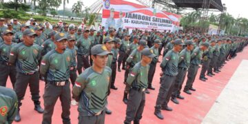 Hadapi Pilkada, Kukar Gelar Jambore Linmas
