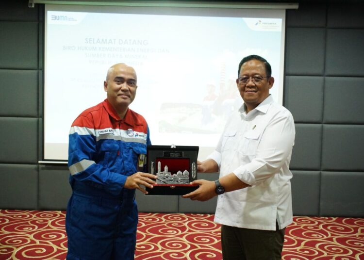 KESDM Tinjau Manajemen Karbon Pertamina