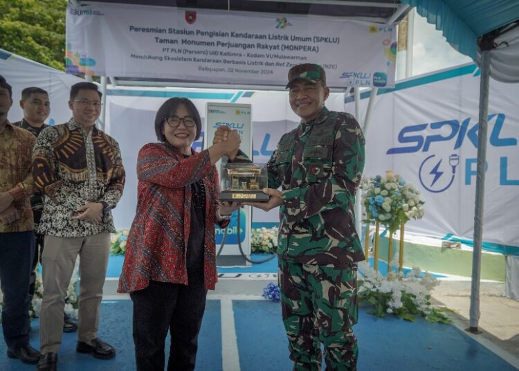 PLN Hadirkan SPKLU Di Monpera Balikpapan