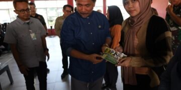 Pekerja Rentan Kukar Terima BPJS Naker