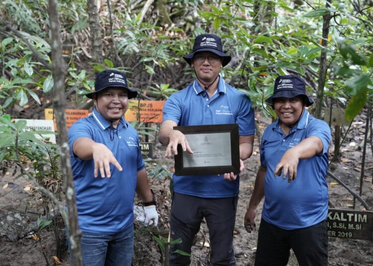 Hijaukan Pesisir, KPI Tanam 100 Bibit Mangrove