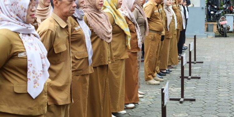 Pimpin Apel, Sekda Ingatkan Disiplin