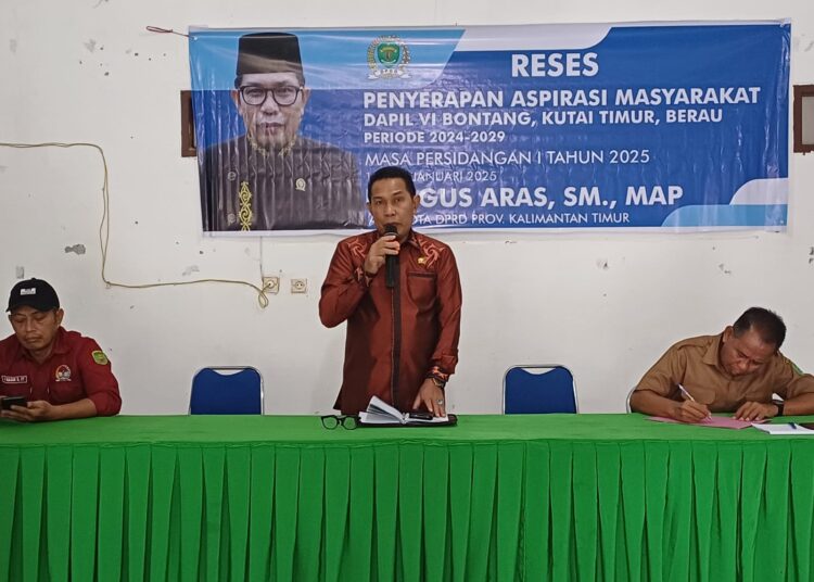 Agus Aras Komitmen Perjuangkan Aspirasi Warga Bontang, Kutim, dan Berau