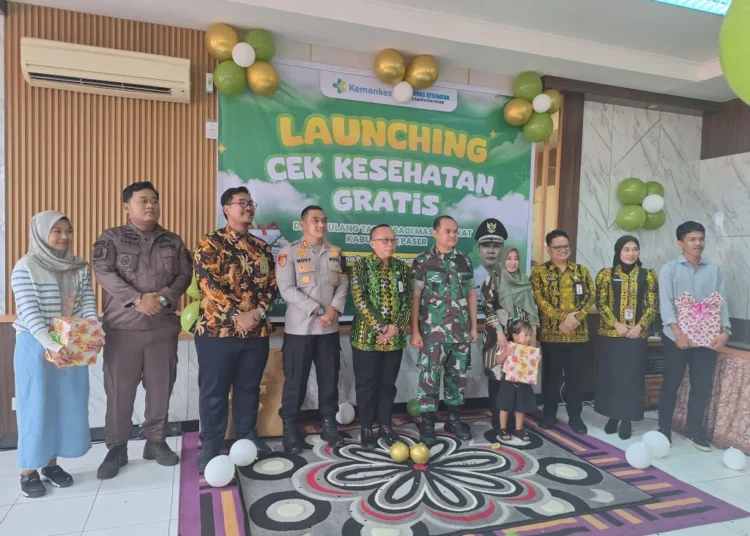 Paser Launching Cek Kesehatan Gratis
