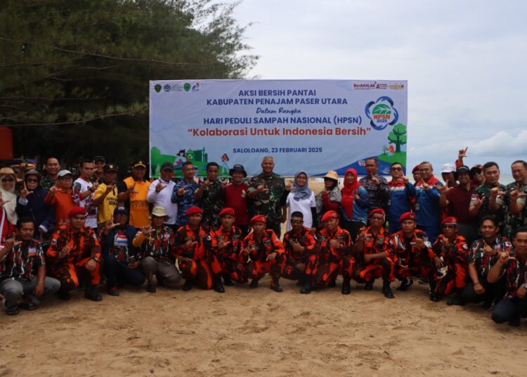 Aksi Bersih Pantai Hasilkan 763 Kilogram Sampah