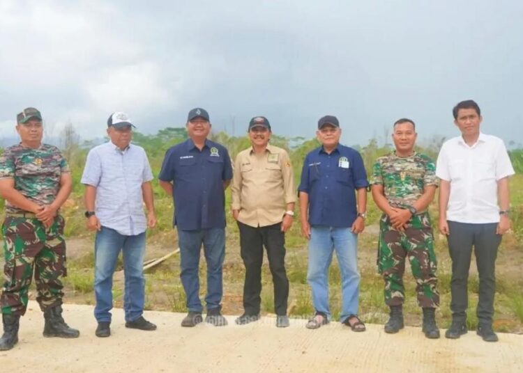 Wakil Ketua DPRD Kaltim Ekti, Dukung Penuh Rencana Pembangunan Kodim Mahulu