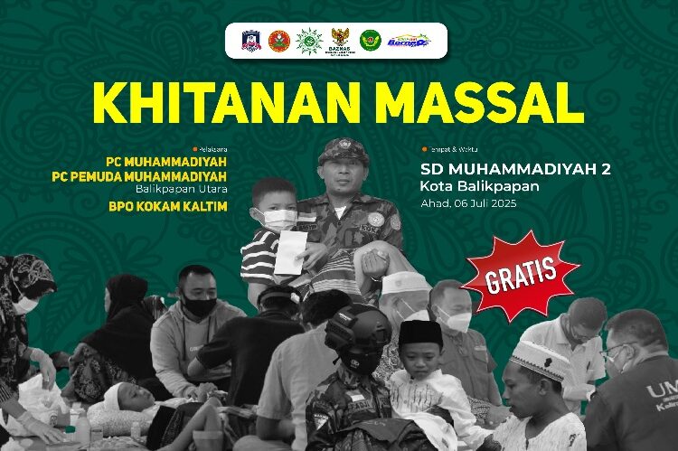 30 Anak Ikut Sunatan Massal Muhammadiyah
