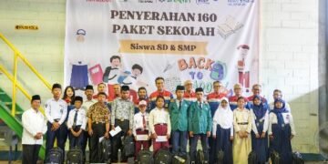 KPB Salurkan 160 Paket Perlengkapan Sekolah
