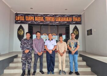 Perkuat Sinergi, PWI Sambangi Lanal Balikpapan