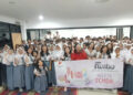 Fanbo dan Priska Sahanaya Gelar Workshop Kolaborasi Kreator & Beauty Class di SMA Al Kamal