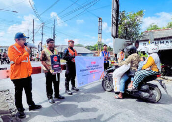 Kecelakaan di Perlintasan Menurun, Daop 8 Surabaya Perkuat Edukasi dan Aksi Nyata Keselamatan di Perlintasan
