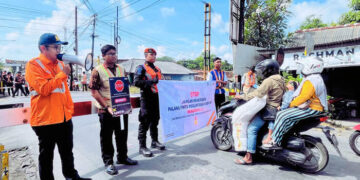 Kecelakaan di Perlintasan Menurun, Daop 8 Surabaya Perkuat Edukasi dan Aksi Nyata Keselamatan di Perlintasan