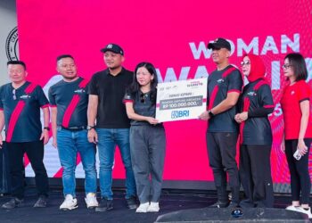 BRI Branch Office Veteran Region 6/Jakarta 1 Dukung Women Warrior Run 2025