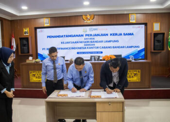 BRI Finance dan Kejaksaan Negeri Bandar Lampung Perkuat Sinergi melalui Penandatanganan Kerja Sama Hukum