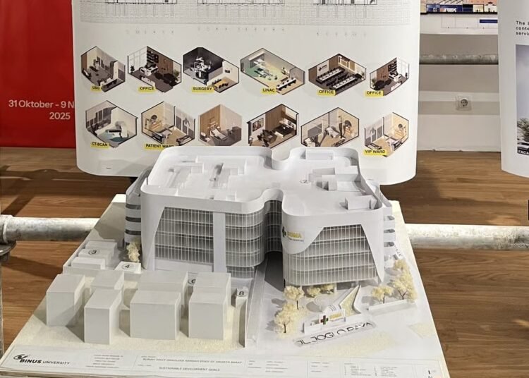 Mahasiswa Program Studi Arsitektur BINUS University Unjuk Karya di M Bloc Design Week 2025