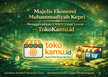Penguatan Ekonomi Umat Muhammadiyah Kepri: Majelis Ekonomi Resmi Dikukuhkan, Tokokamu.id Hadir Sebagai Wadah UMKM dan Program Lainnya