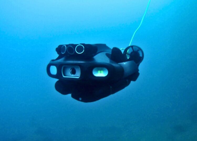 Underwater Drone Mendukung Inspeksi Bawah Laut Offshore Migas