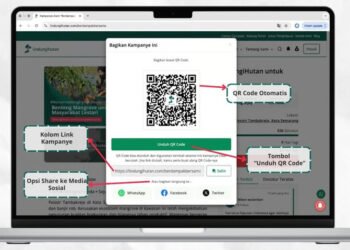 LindungiHutan Luncurkan Fitur QR Code untuk Permudah Akses dan Penyebaran Kampanye Alam