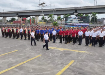KAI Selenggarakan Apel Gelar Pasukan, Siapkan Operasional LRT Jabodebek di Masa Nataru 2025/2026