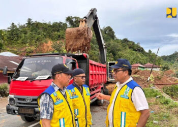Kementerian PU Tangani Banjir dan Longsor Sumbar, Jaga Mobilitas dan Air Bersih