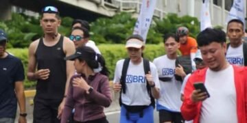 Dukung Gaya Hidup Sehat, BRI Branch Office Otista Region 6 Gelar Aksi di Car Free Day
