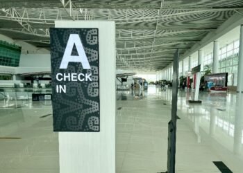 Check-In Timur Bandara SAMS Kembali Aktif