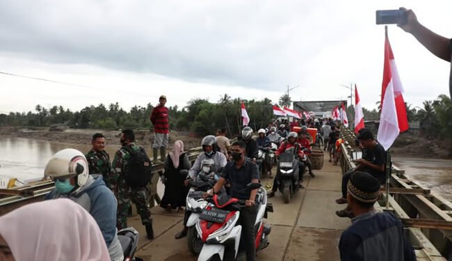 Jembatan Krueng Tingkeum Tuntas, Denyut Nadi Ekonomi Bireuen Berangsur Pulih