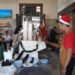 Meriahkan Libur Nataru, KAI Services Percantik Loko Café dengan Nuansa Natal dan Tahun Baru