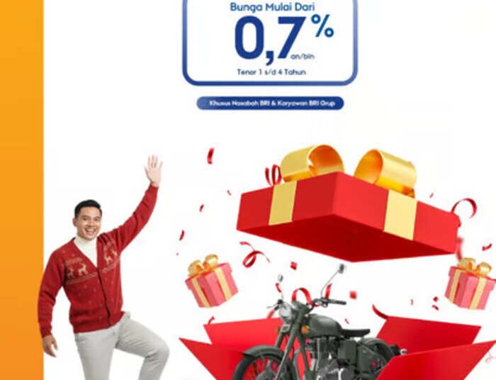 Mulai Tahun dengan Gaya Baru, Motor Impian Mudah Diraih bersama BRI Finance