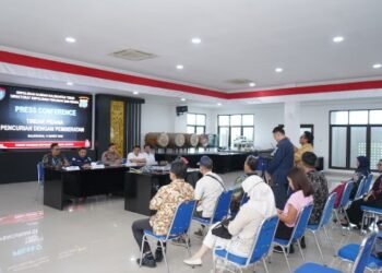 Polisi Amankan 2 Pencuri di Anjungan PHM