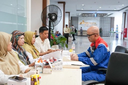 125 Pekerja Ikuti Donor Darah Pertamina