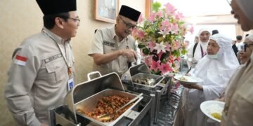Menhaj Cek Fasilitas Embarkasi Balikpapan