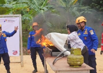 Pertamina Perkenalkan Risiko Kebakaran