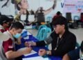 111 Peserta Ramaikan Donor Darah Bandara