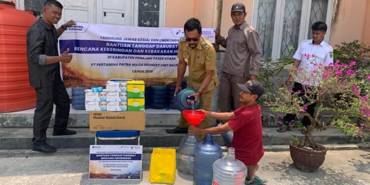 Pertamina Bantu Air Warga Babulu