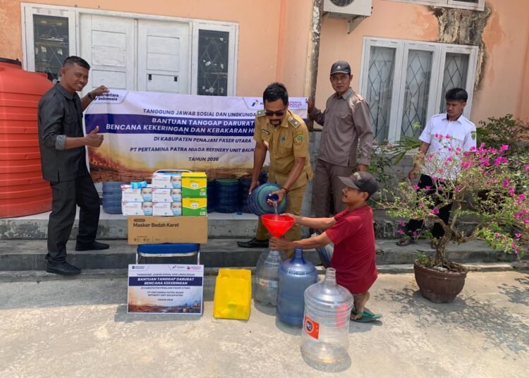 Pertamina Bantu Air Warga Babulu