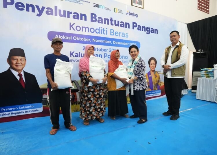 33,2 Juta PBP Terima Bantuan Beras Tahap III
