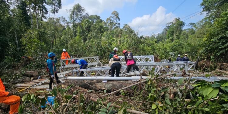 2 Tower Roboh, Listrik Berau Terganggu